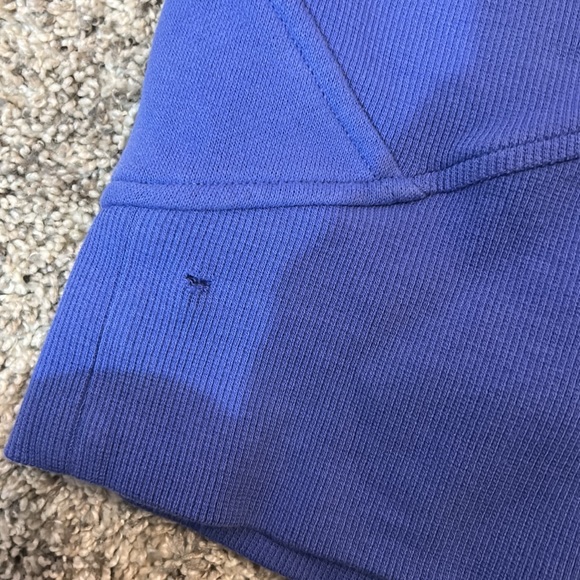 Lululemon Wild Indigo Scuba Oversized Full-Zip XS/S - Picture 7 of 8